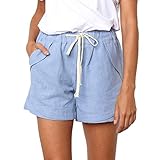 Algopix Similar Product 19 - SSDXY Shorts for Women Casual Solid