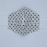 Algopix Similar Product 17 - 100 Cotton White with Polka Dots