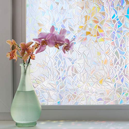 Algopix Similar Product 7 - bofeifs Rainbow Window Film Static