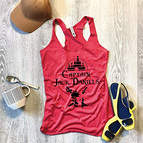 Algopix Similar Product 19 - Captain Jack DanielsGraphic TankAdult