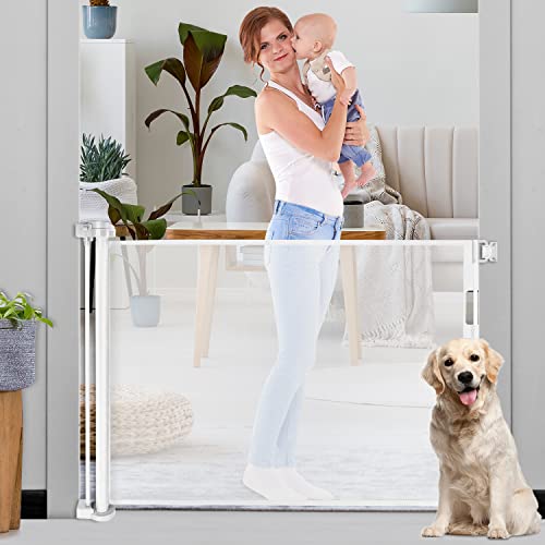 Algopix Similar Product 9 - HEELALBABY Retractable Baby Gates 35