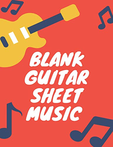 Algopix Similar Product 7 - Blank Guitar Music Sheet Music