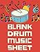 Algopix Similar Product 3 - Blank Drum Sheet Music Music