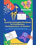 Algopix Similar Product 11 - Spanish and English Workbook for