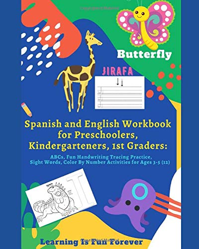 Algopix Similar Product 18 - Spanish and English Workbook for