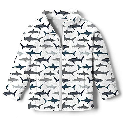 Algopix Similar Product 3 - TUONROAD Junior Girls Black White Shark