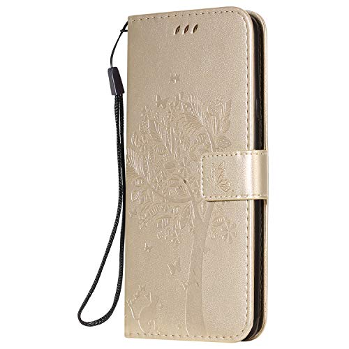 Algopix Similar Product 15 - Leather Wallet Case for Galaxy A20S