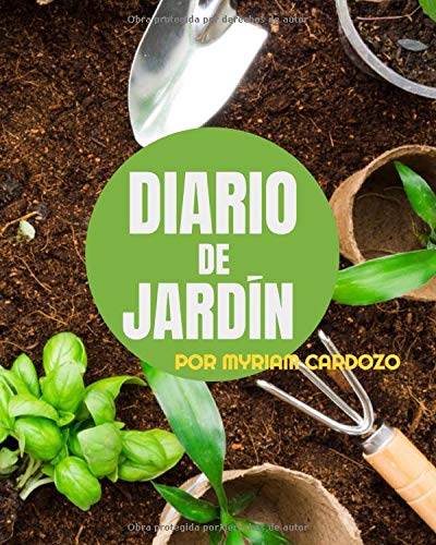 Algopix Similar Product 19 - Diario de jardn Seguimiento de mi