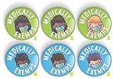 Algopix Similar Product 3 - 1 x MEDICALLY EXEMPT FROM WEARING A