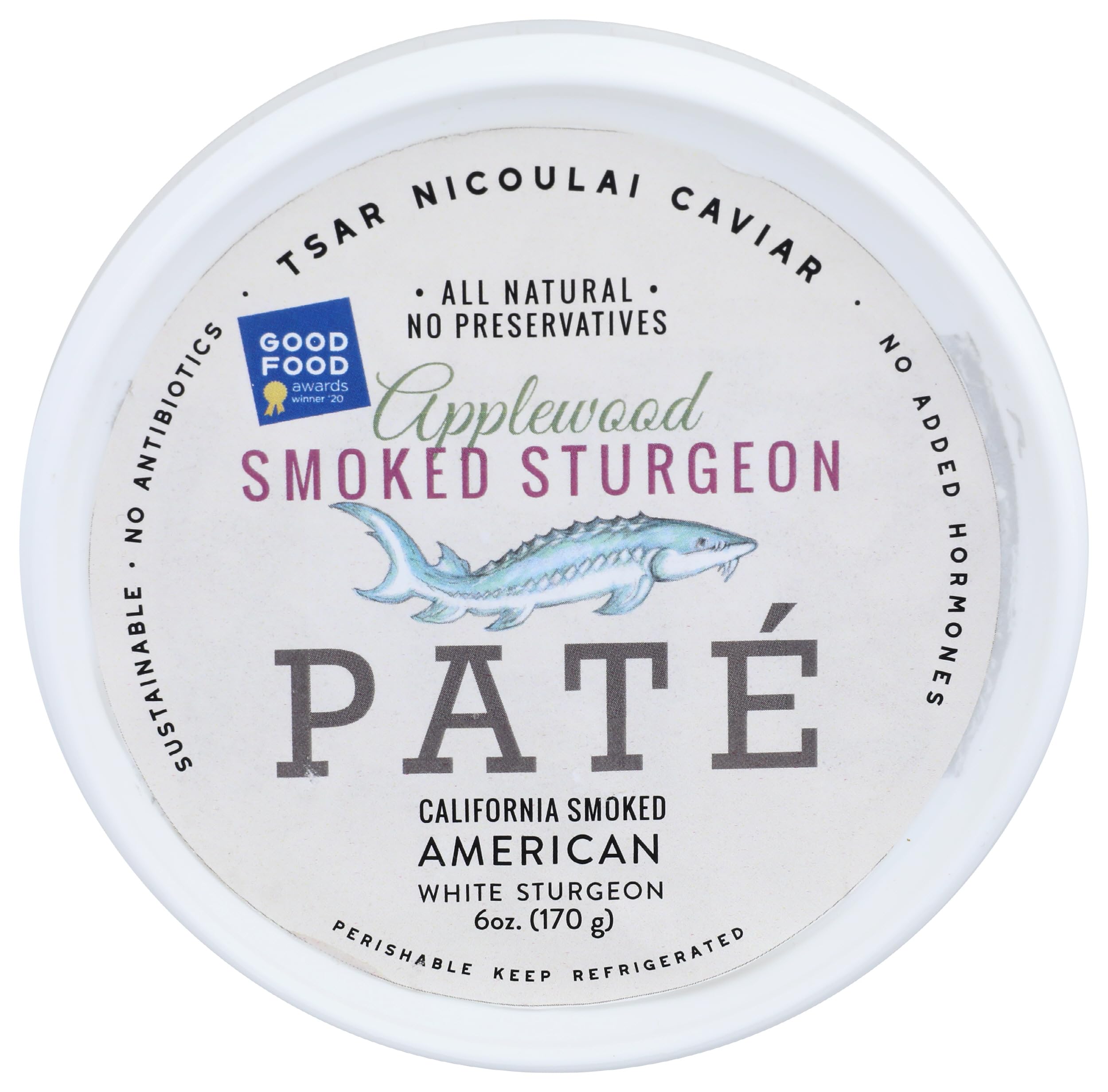 Algopix Similar Product 10 - TSAR NICOULAI Applewood Smoked Sturgeon