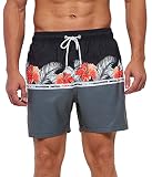 Algopix Similar Product 9 - SILKWORLD Mens Board Shorts Swim