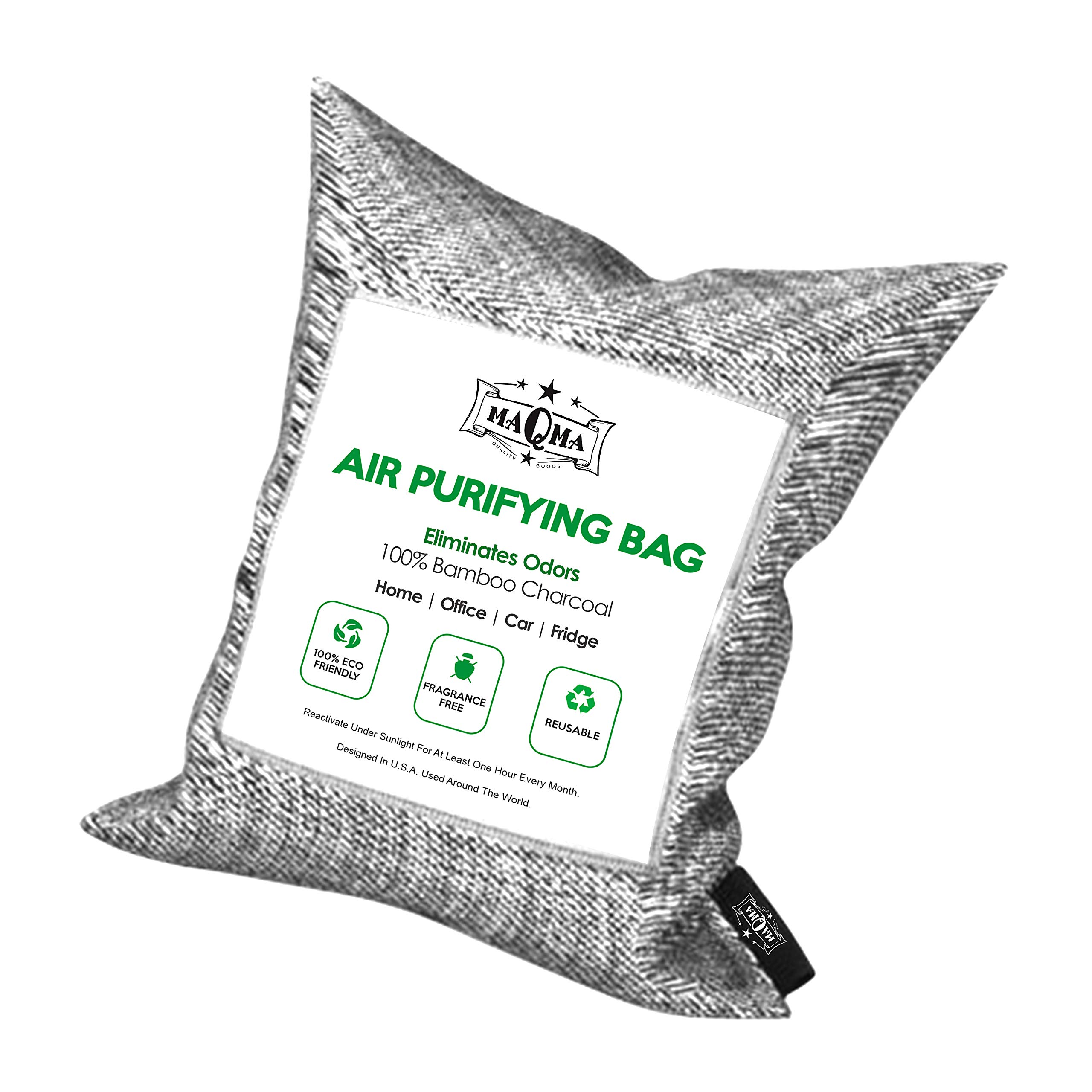 Algopix Similar Product 1 - MaQma Bamboo Charcoal Bags Natural