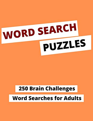 Algopix Similar Product 11 - Word Search Puzzles 250 Brain
