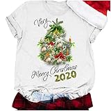Algopix Similar Product 9 - WPOtee 2020 Plus Size Christmas Graphic