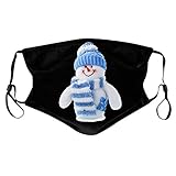 Algopix Similar Product 19 - YckSAiu Christmas Washable Masks for