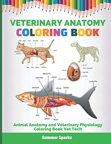 Algopix Similar Product 10 - Veterinary Anatomy Coloring Book