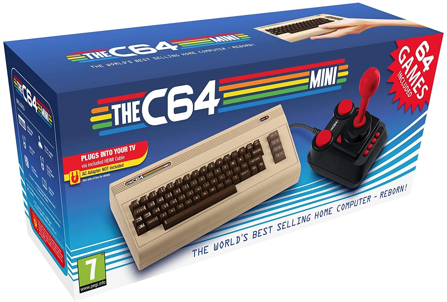 Algopix Similar Product 9 - C64 - The C64 Mini (Electronic Games)