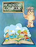 Algopix Similar Product 19 - My Reading Logbook Owl Teacher 