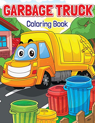 Algopix Similar Product 7 - Garbage Truck Coloring Book Super Fun