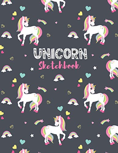 Algopix Similar Product 13 - UNICORN Sketchbook for Kids and Girls