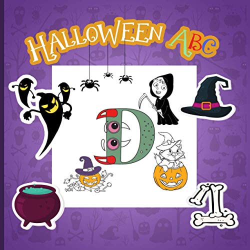 Algopix Similar Product 16 - Halloween ABC Un divertido alfabeto