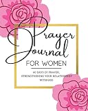 Algopix Similar Product 6 - Prayer Journal For Women 60 Days of
