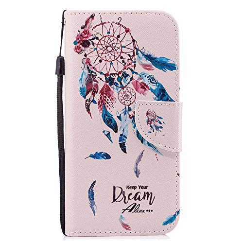 Algopix Similar Product 10 - RuiJinHao Flip Case Fit for Samsung