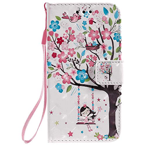 Algopix Similar Product 8 - RuiJinHao Flip Case Fit for Samsung