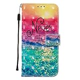 Algopix Similar Product 5 - RuiJinHao Flip Case Fit for Samsung