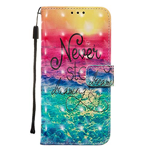Algopix Similar Product 8 - RuiJinHao Flip Case Fit for Samsung