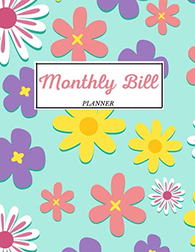Algopix Similar Product 12 - Monthly Bill Planner A Monthly Budget