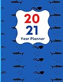 Algopix Similar Product 11 - Whale new year planner 2021 Journaling