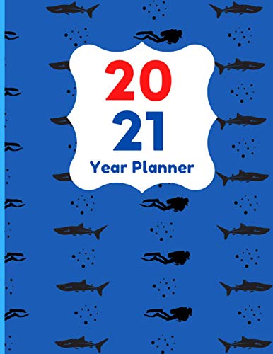 Algopix Similar Product 9 - Whale new year planner 2021 Journaling