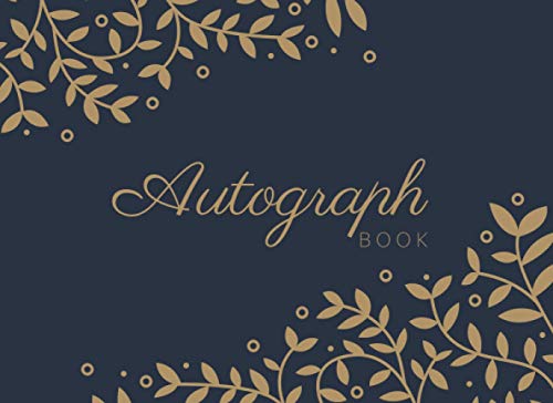 Algopix Similar Product 4 - Autograph Book Signatures Blank