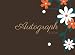 Algopix Similar Product 19 - Autograph Book Signatures Blank