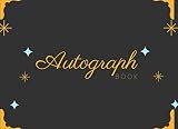 Algopix Similar Product 5 - Autograph Book Signatures Blank