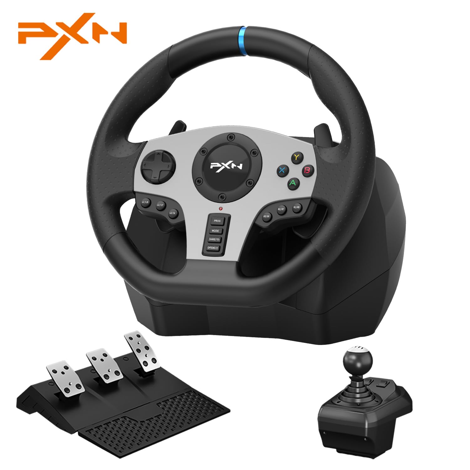 Algopix Similar Product 16 - PXN Gaming Racing Wheel V9 Steering