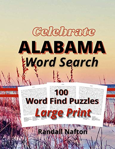 Algopix Similar Product 8 - Celebrate Alabama Word Search 100 Word