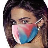 Algopix Similar Product 10 - LOVESOO Adults Face_Mask Tie Dye