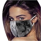 Algopix Similar Product 8 - LOVESOO Adults Face_Mask Tie Dye
