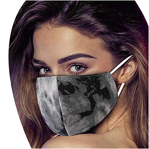 Algopix Similar Product 7 - LOVESOO Adults Face_Mask Tie Dye