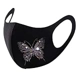 Algopix Similar Product 6 - Nopeak Black Reusable Face Bandanas