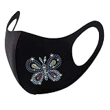 Algopix Similar Product 20 - Nopeak Black Reusable Face Bandanas