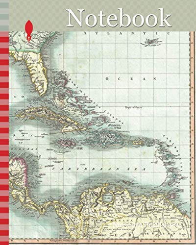 Algopix Similar Product 15 - Notebook 1803 Cary Map of Florida