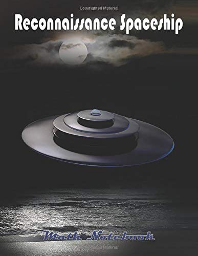 Algopix Similar Product 2 - Math Notebook Reconeissance Spaceship