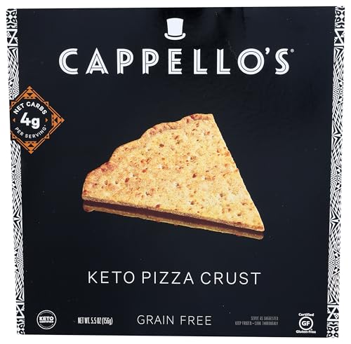 Algopix Similar Product 10 - CAPPELLOS Keto Pizza Crust, 5.5 OZ