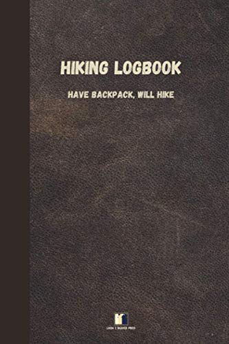 Algopix Similar Product 17 - Hiking Log Book Camping Logbook 