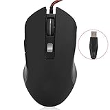 Algopix Similar Product 3 - QueenY Wired Computer Mouse USB 8Key