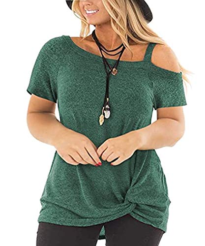 Algopix Similar Product 8 - RITERA Womens Plus Size Cold Shoulder