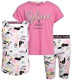 Algopix Similar Product 8 - bebe Girls Active 3 Piece Shorts Set
